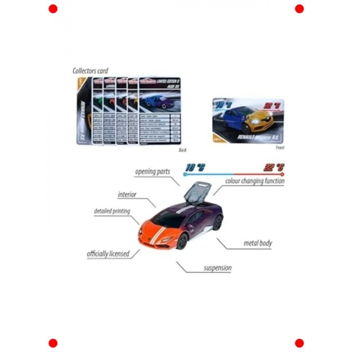 Renk Değiştiren Premium Yarış Arabası