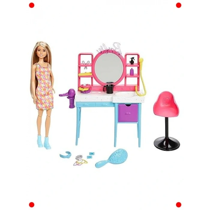 Renk Değiştiren Saçlı Kuaför Oyun Seti