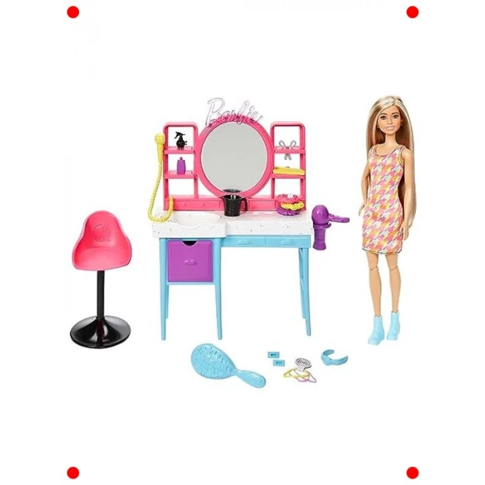 Renk Değiştiren Saçlı Kuaför Oyun Seti