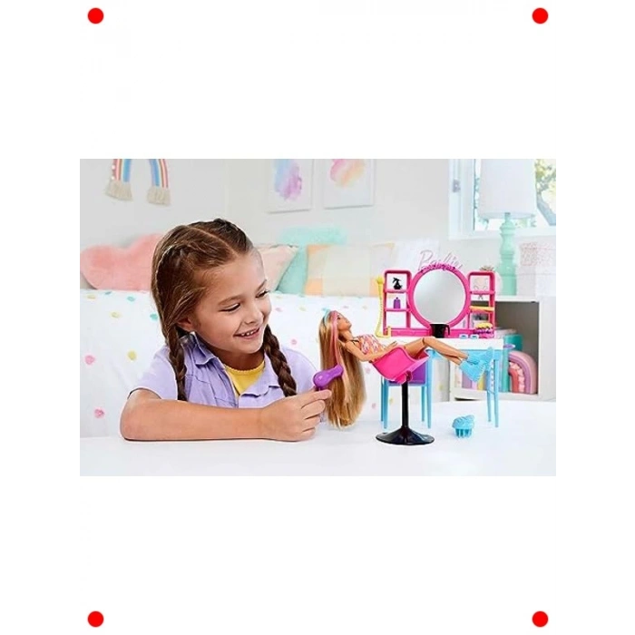 Renk Değiştiren Saçlı Kuaför Oyun Seti