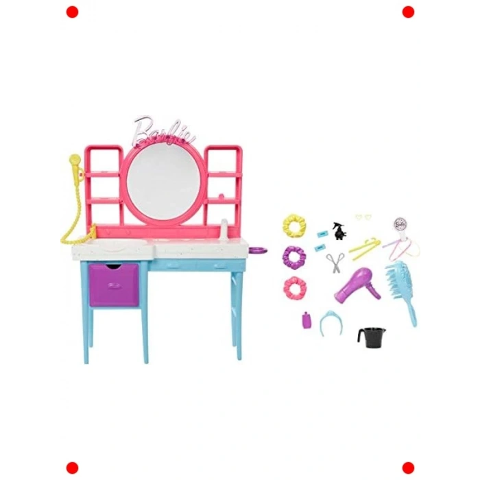 Renk Değiştiren Saçlı Kuaför Oyun Seti