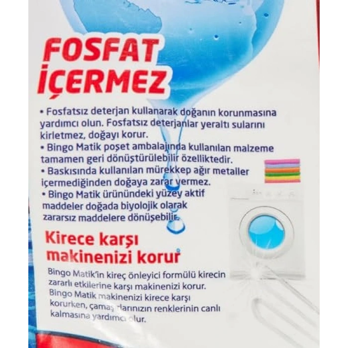 Renkli Çamaşır Deterjanı, 6000 g, 40 Yıkama Kapasitesi