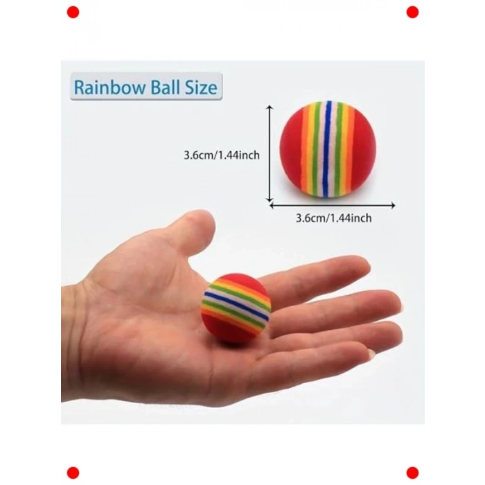 Renkli Evcil Hayvan Oyun ve Çiğneme Topları - 4lü Set