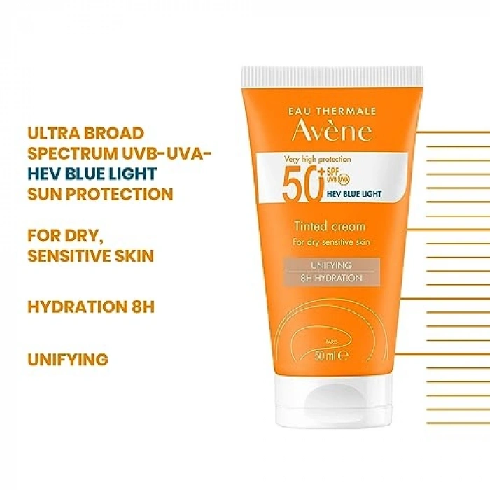 Renkli Güneş Koruyucu Krem, 50 ml