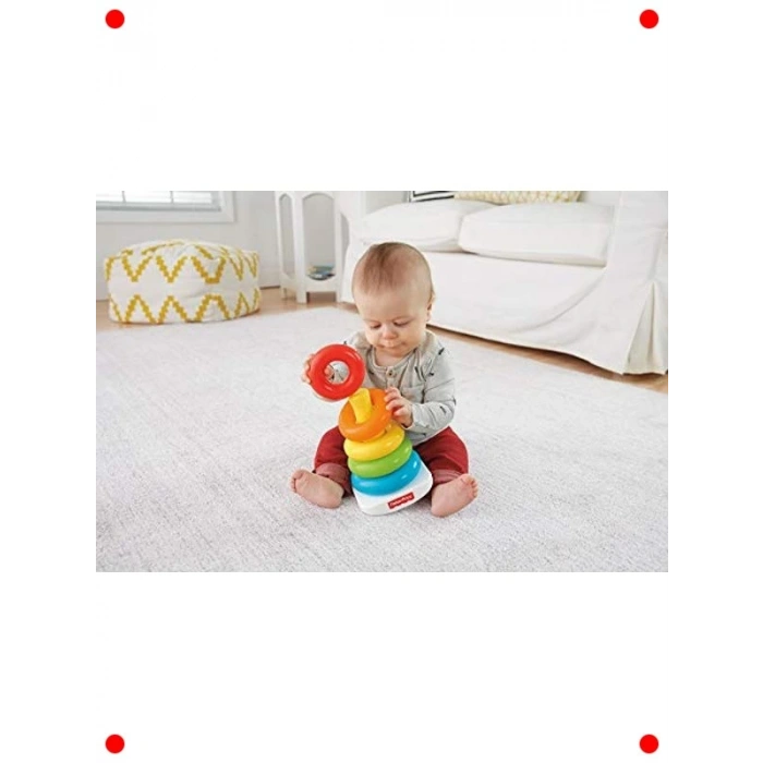 Renkli Halkalar Bebek Oyuncak Seti