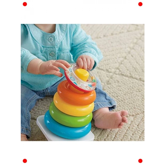 Renkli Halkalar Bebek Oyuncak Seti