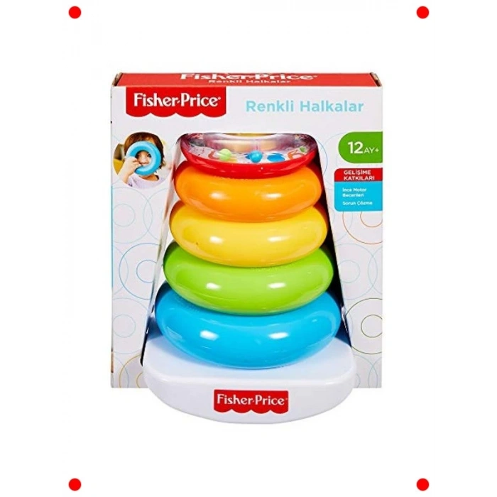 Renkli Halkalar Bebek Oyuncak Seti