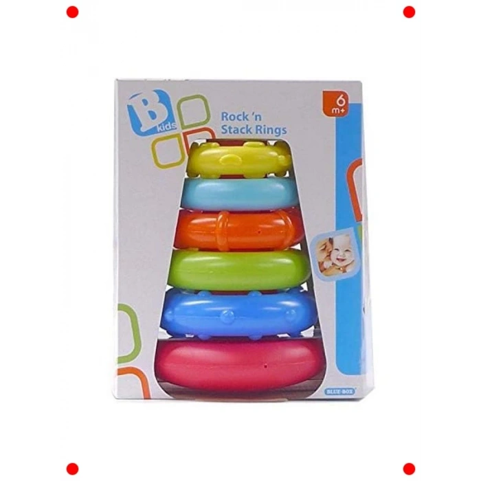 Renkli İstifleme Halkaları Oyunu