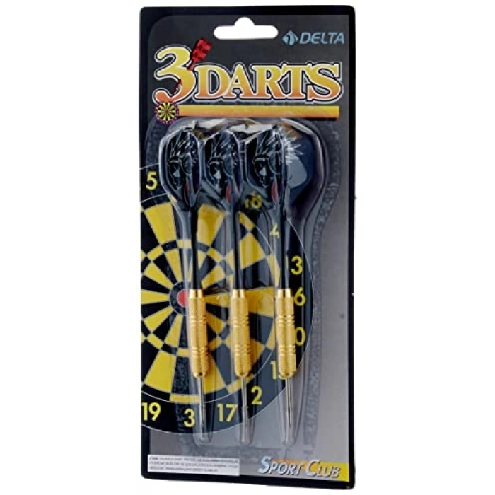 Renkli Kanatlı 18 GR T Oku Seti, Çelik Uç ile