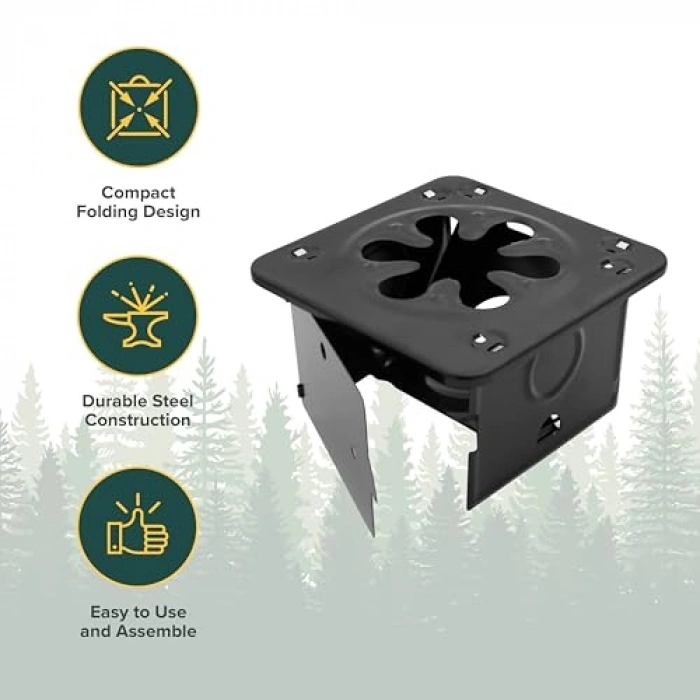 Renkli Katlanır Stove - Yetişkin Kullanımı İçin Pratik