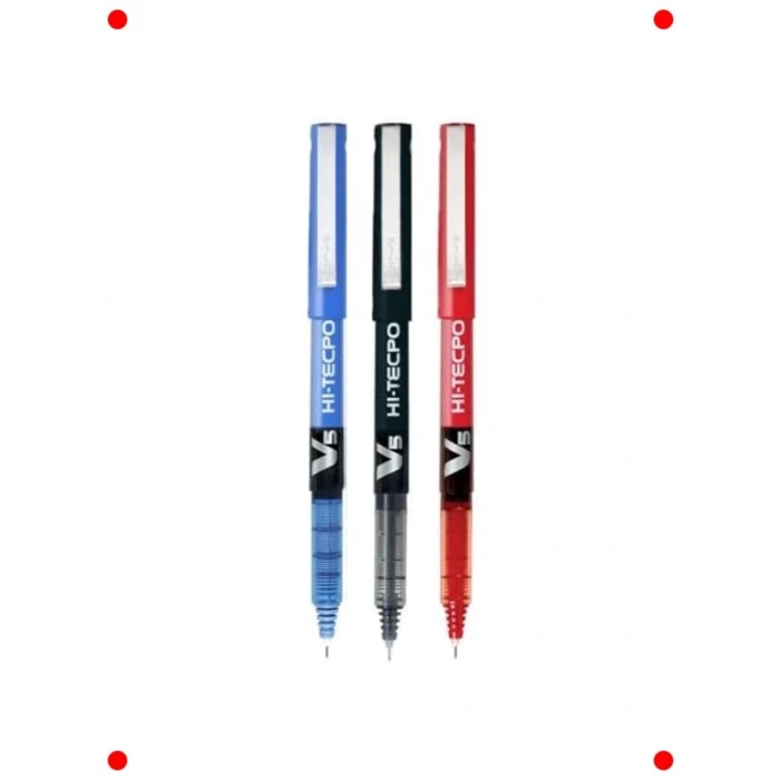 Renkli Roller Sıvı Mürekkep Kalem Seti (3 Adet)