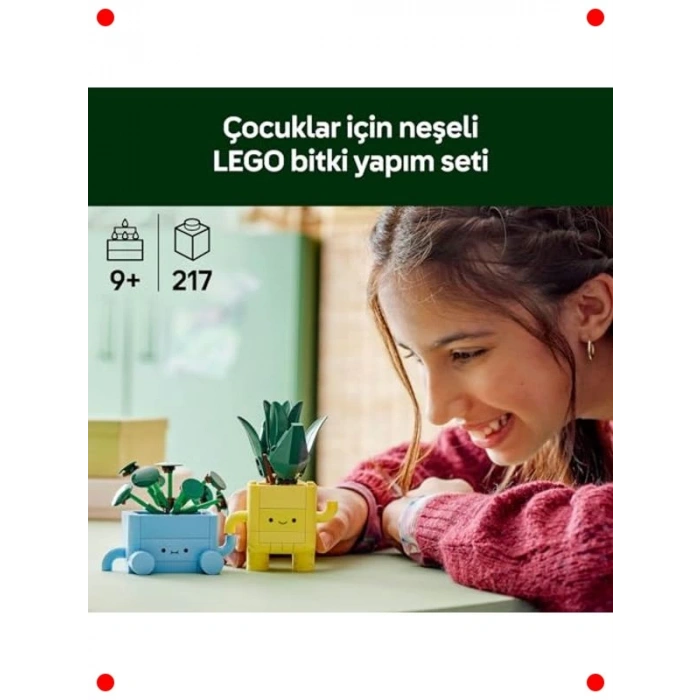 Renkli Saksıda Bitkiler Yapım Seti - Çocuklar İçin