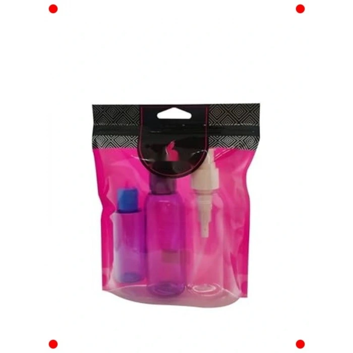 Renkli Seyahat Şişe Seti 3lü