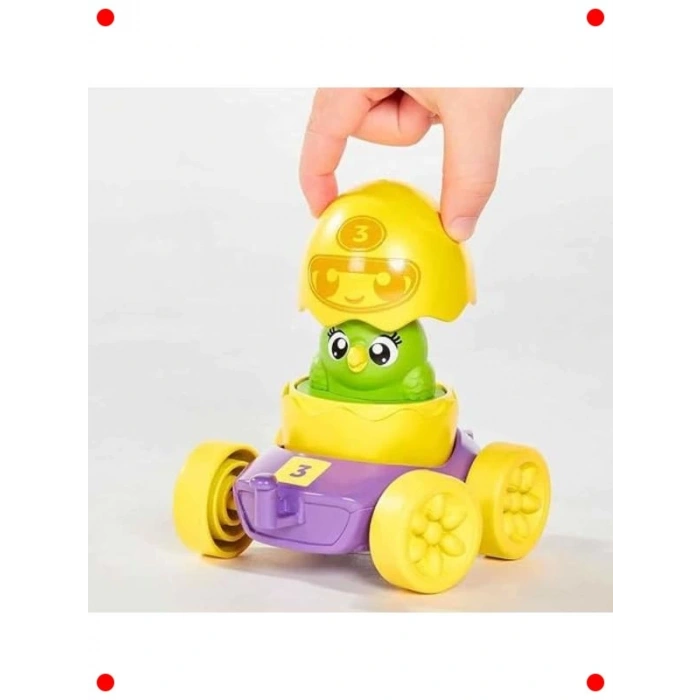 Renkli Yarışçı Yumurtalar Oyuncak Seti