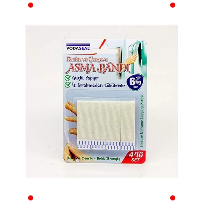 Resimli Çerçeve Cırt Bant Seti, 4lü