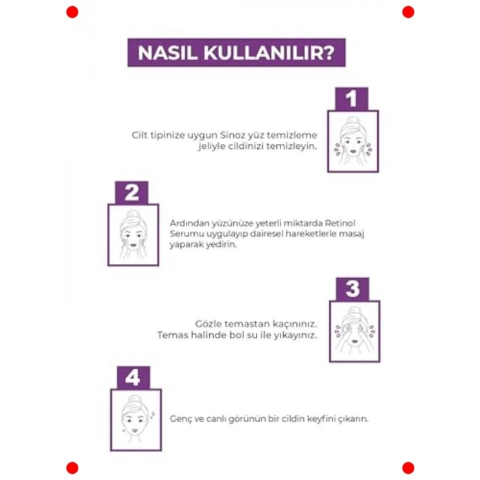 Retinol İçerikli Kırışıklık Karşıtı Cilt Serumu