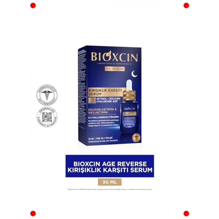 Retinol & Kolajenli Kırışıklık Karşıtı Gece Serumu 30 ml