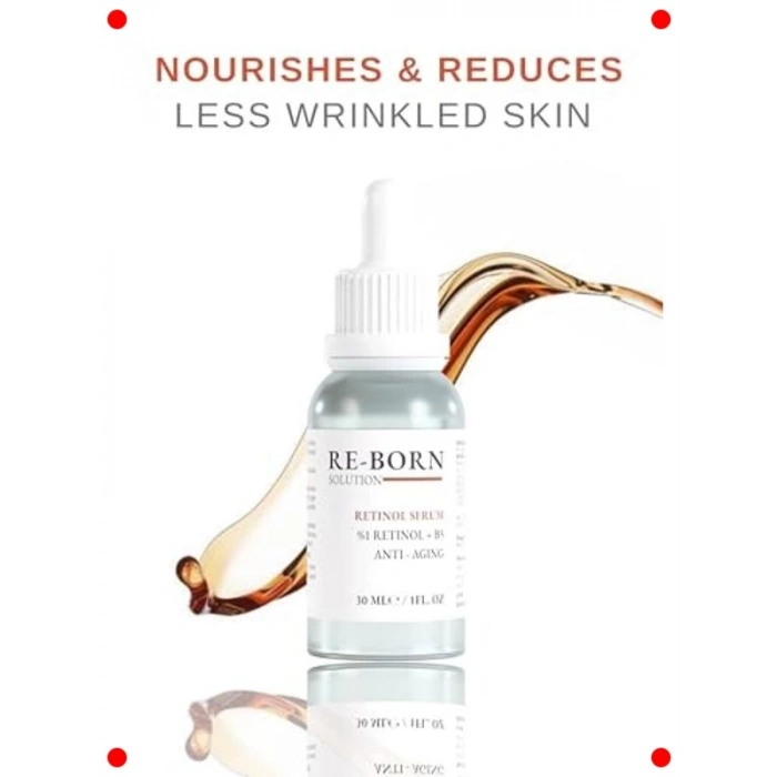 Retinol ve B5 Vitaminli Yaşlanma Karşıtı Serum 30 ml