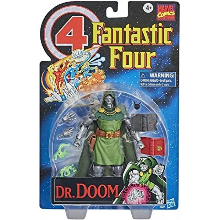 Retro Dr. Doom Aksiyon Figürü - Marvel Koleksiyonu