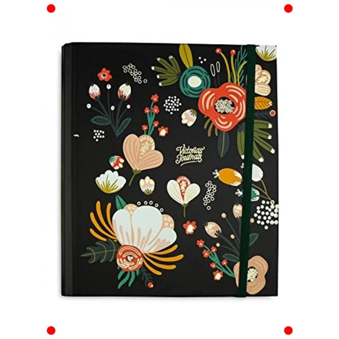 Retro Süresiz Planlayıcı Ajanda - 17x24 cm (Pembe)