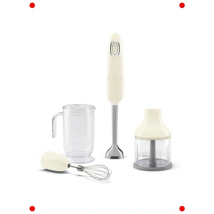 Retro Tasarım El Blenderi, Krem Rengi