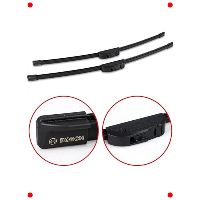 Retro Universal Silecek Seti - 530/530 mm