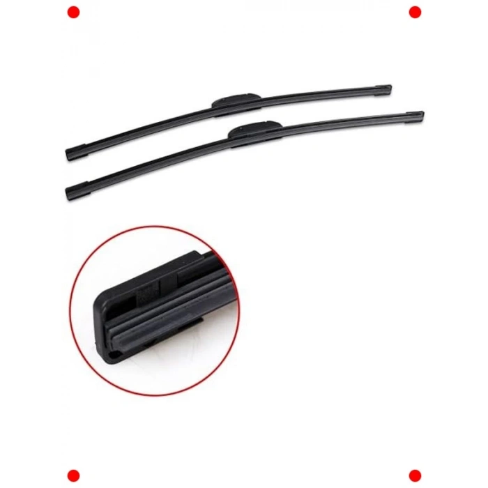 Retro Universal Silecek Seti - 530/530 mm