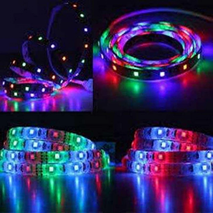 RGB LED Şerit Işık, 1 Metre İç Mekan Aydınlatması için
