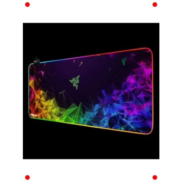 RGB Oyuncu Mouse Pad 70x30 cm