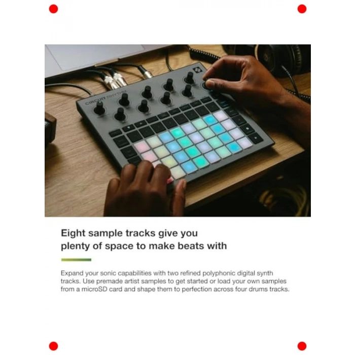 Ritim ve Performans İçin Sampler Groovebox