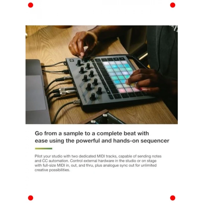 Ritim ve Performans İçin Sampler Groovebox