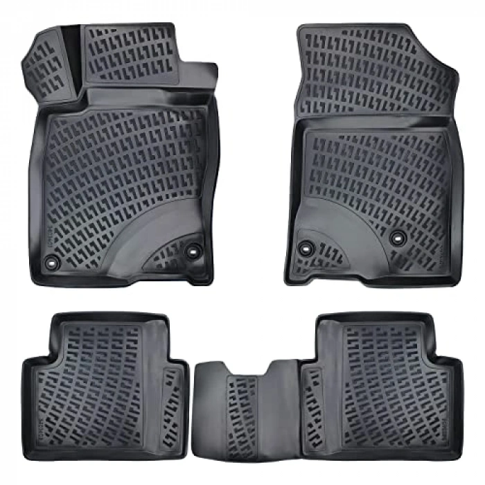 Rizline Honda Civic RS HB 2016-2021 Uyumlu 3D Havuzlu Paspas