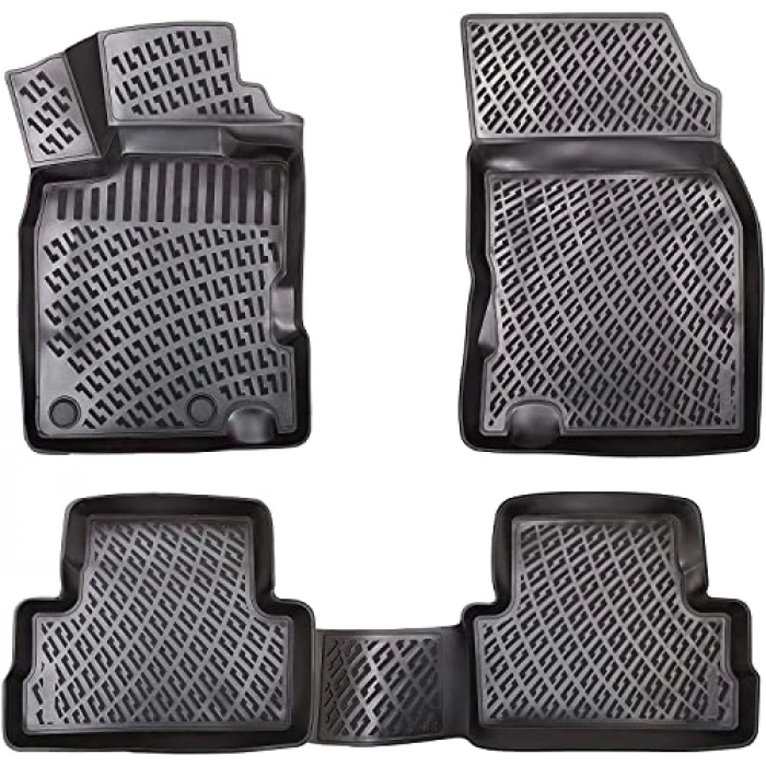 Rizline Renault Kadjar 2015 Sonrası Uyumlu 3D Havuzlu Paspas