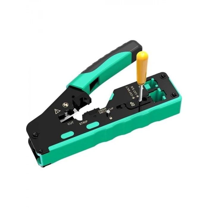 RJ11 - EZ-RJ45 Soket Sıkma Pensesi