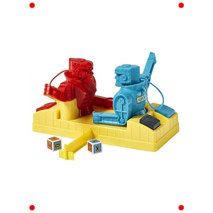 Robot Boks Oyunu: Kırmızı Rocker ve Mavi Bomber