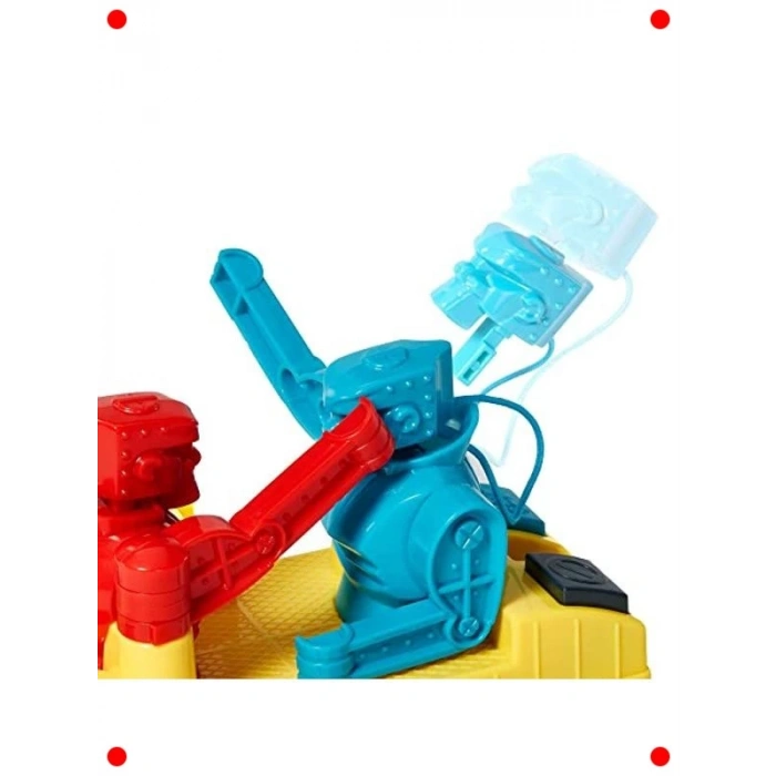 Robot Boks Oyunu: Kırmızı Rocker ve Mavi Bomber