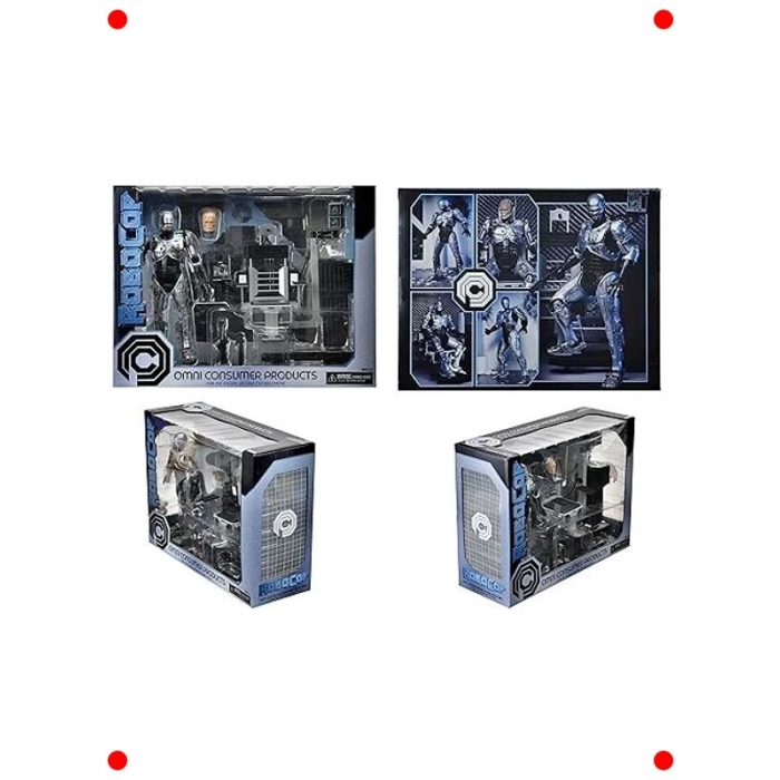 Robot Polis Koleksiyon Figürü - Sandalyeli 20 cm