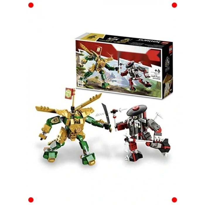 Robot Savaşı  Yapım Seti - Kahraman ve Kemik Savaşçı