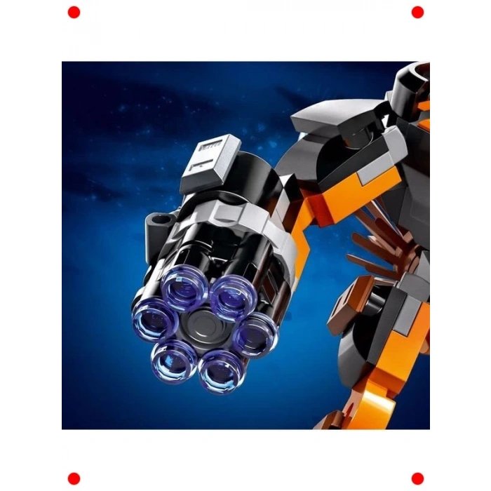 Robot Zırhlı Figür Yapım Seti (98 Parça)