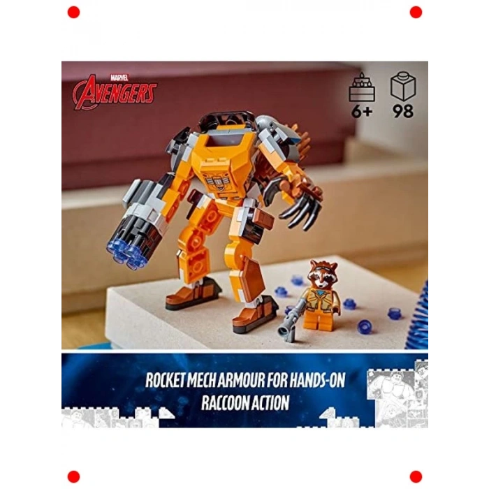 Robot Zırhlı Figür Yapım Seti (98 Parça)