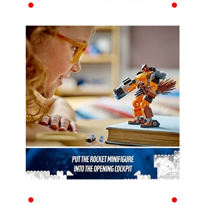 Robot Zırhlı Figür Yapım Seti (98 Parça)