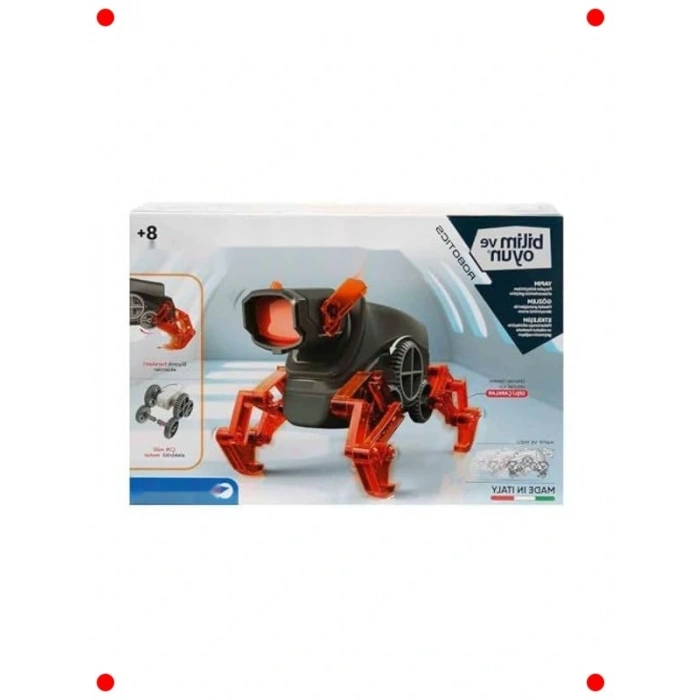 Robotik Laboratuvarı: Yürüyen Robot Yapım Seti