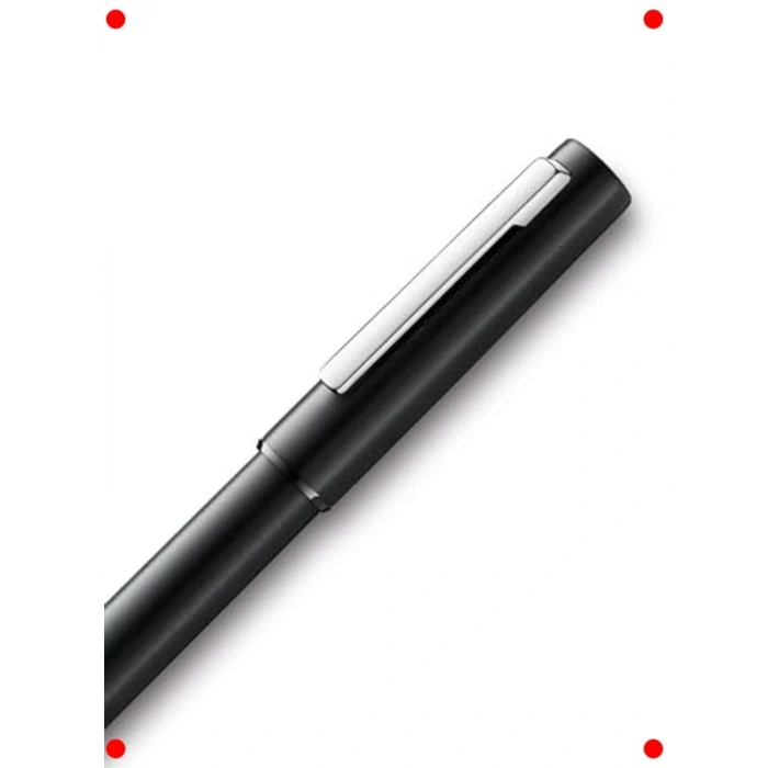 Roller Kalem Parlak Siyah Gövde