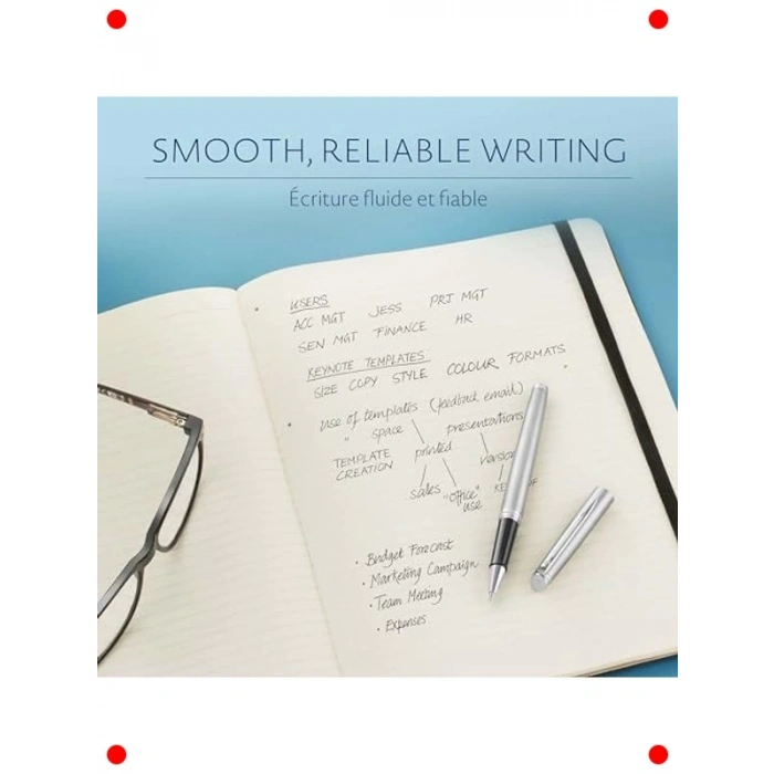 Roller Kalem Yedek Mürekkep Ucu - İnce, Siyah