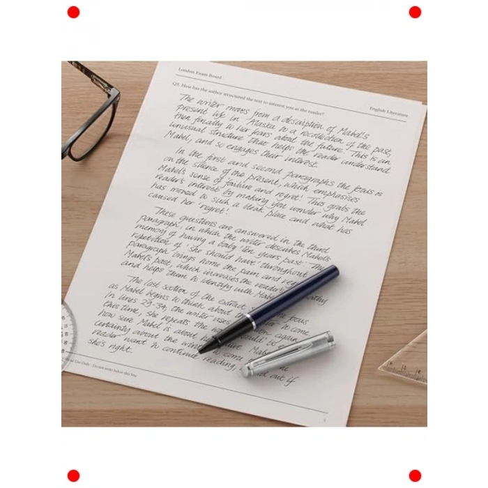 Roller Kalem Yedek Mürekkep Ucu - İnce, Siyah