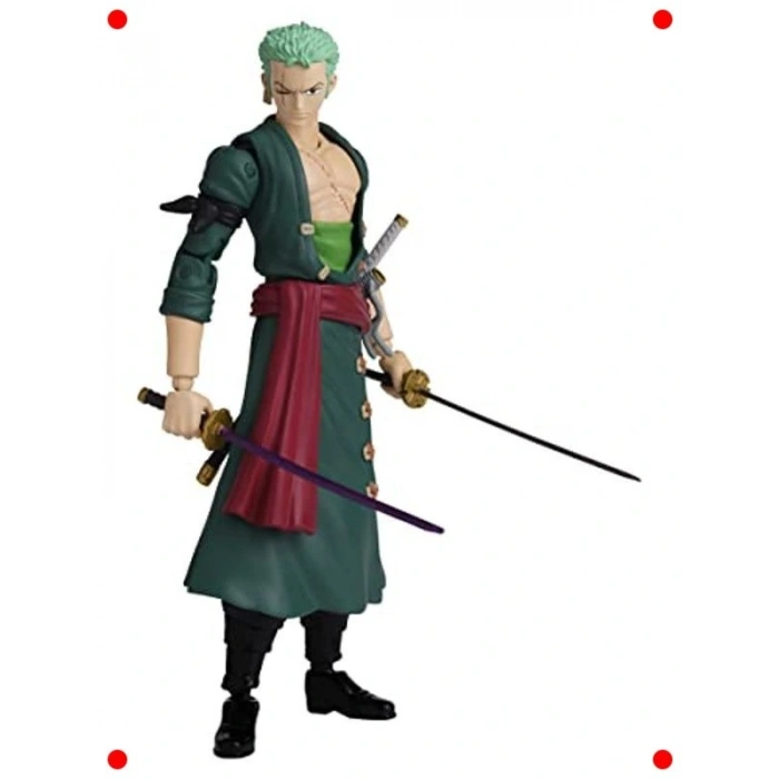 Roronoa Zoro Mafsallı Aksiyon Figürü (17 cm)