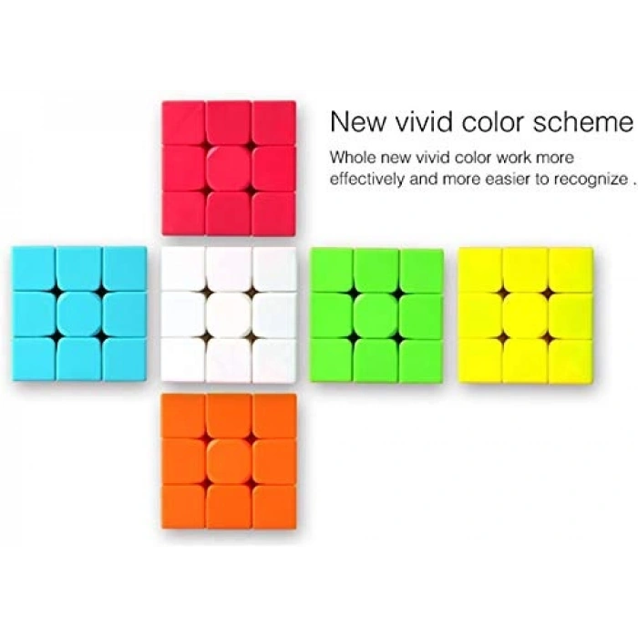 Rubik Zeka Sabır Küpü n Renkler 3 X 3 X 3