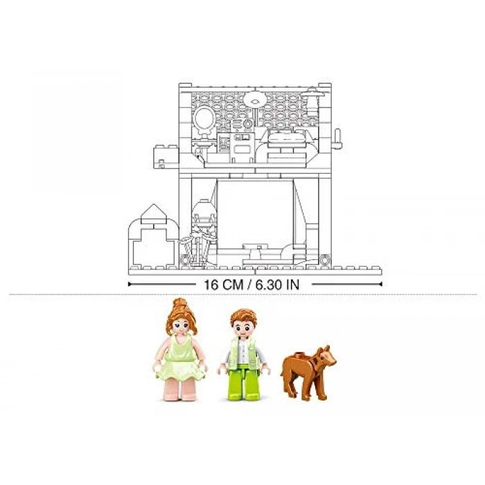 Rüya Düğün Yapım Seti, 244 Parça