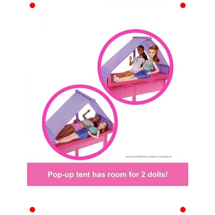 Rüya Karavanı Oyun Seti - 60+ Aksesuarla Tatil