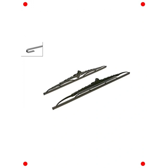 Rüzgarlık Destekli Silecek Seti (530/450 mm)